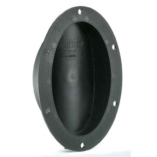 TAPA CAÑO CAMARA OVAL DURATOP X NEGRO