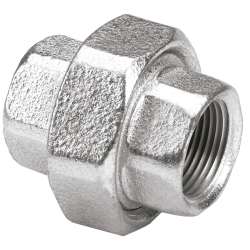 UNION DOBLE CONICA  3" GALVANIZADO "DEMA"