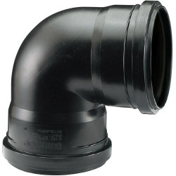 CODO 87ø30ø HH DURATOP X 040 NEGRO