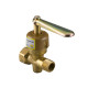 LLAVE GAS BRONCE  3/4"