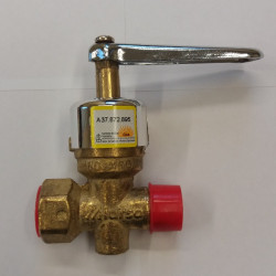 LLAVE GAS CROMADA 1/2"