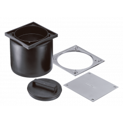 KIT TAPA DURATOP X x 15x15 NEGRO