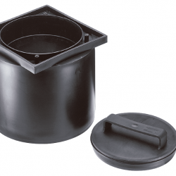 PORTAMARCO TAPA 15X15 DURATOP X NEGRO