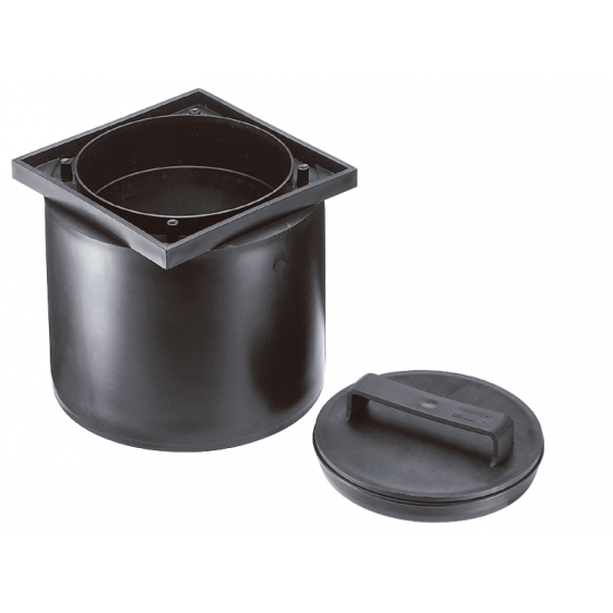 PORTAMARCO TAPA 15X15 DURATOP X NEGRO