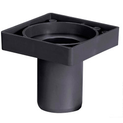 PORTAMARCO 8x8 SALIDA 63mm DURATOP X NEGRO