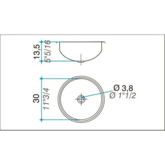 JOHNSON PILETA ACERO O 300L (30x13.5)