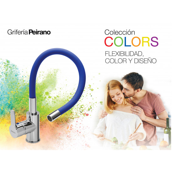 GRIFERIA MONOCOMANDO linea COLORS COCINA MESADA PEIRANO ( 20-172 )