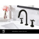 GRIFERIA LAMY BLACK LAVATORIO CIERRE CERAMICO AQUALAF ( 48010 )