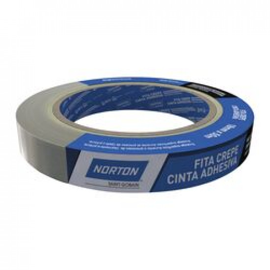 CINTA DE ENMASCARAR BLANCA P/USO GENERAL 18x50 NORTON SAINT GOBAIN 