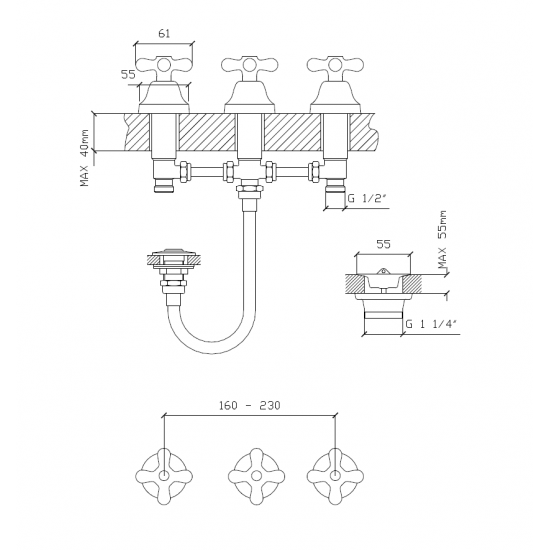 GRIFERIA LIWEN BIDET AQUALAF ( 6020 )