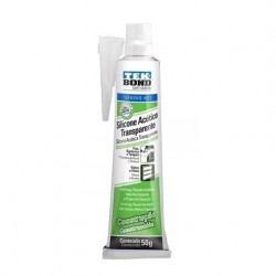 SILICONA ACETICA 50G TRANSPARENTE TEKBOND SAINT GOBAIN