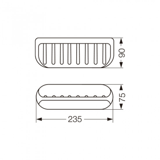 FERRUM JABONERA GRANDE FIX x1un.  ( ABF2U )