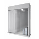 SCHNEIDER ESPEJO BIANCA blanco 50x60x14cm 1 puerta ciega izquierda