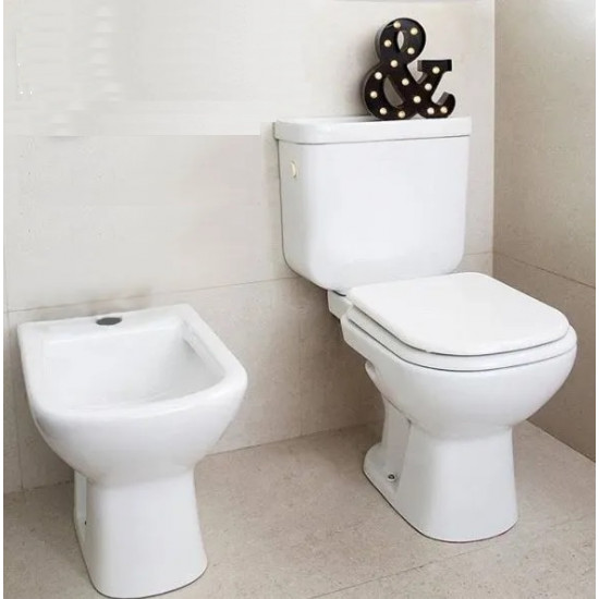 COMBO BAÑO LINEA BARI FERRUM ( Inodoro +  Bidet  + Deposito )