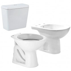 COMBO BAÑO LINEA MARAJO DECA (Inodoro + Bidet + Deposito)