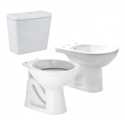 COMBO BAÑO LINEA MARAJO DECA (Inodoro + Bidet + Deposito)