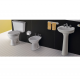 COMBO BAÑO LINEA ANDINA FERRUM (Inodoro + Bidet + Deposito + Lavatorio c/ columna)