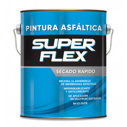 EMAPI PINTURA ASFALTICA LATA x 4 LTS. SUPERFLEX