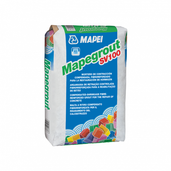 MAPEI MAPEGROUT SV 100 MORTERO PREMEZCLA ENDURECIMIENTO RAPIDO X 25KG