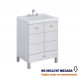 SCHNEIDER VANITORY 50cm TERRA MATRIX BLANCO 