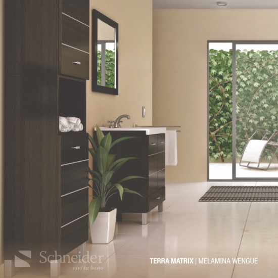 SCHNEIDER VANITORY 50cm TERRA MATRIX WENGUE