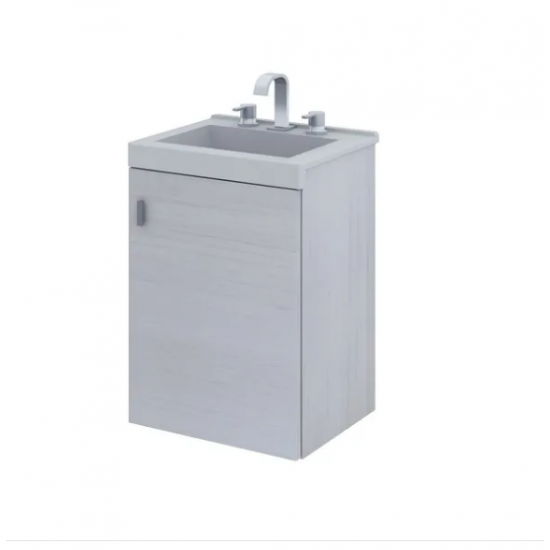 SCHNEIDER VANITORY COLGANTE 40 TERRA BASIC BLANCO