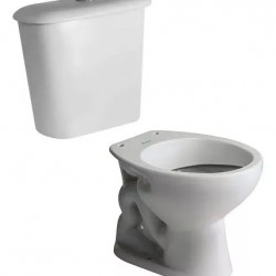 COMBO BAÑO LINEA ANDINA FERRUM (Inodoro + Asiento + Deposito 6lts) 