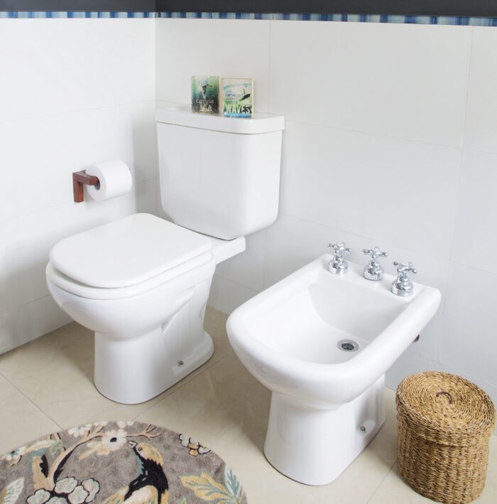Combo BaÃ±o Linea Bari Ferrum ( Inodoro + Bidet + DepÃ³sito )
