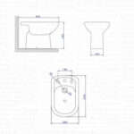 Vogue Plus Bidet 1 Agujero Deca Vogue Plus Bidet 1 Agujero Deca