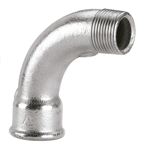 CURVA MH 90 x 076mm 3" GALV. "DEMA"