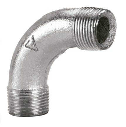 CURVA MM 90 x 019mm 3/4" GALV. "DEMA"