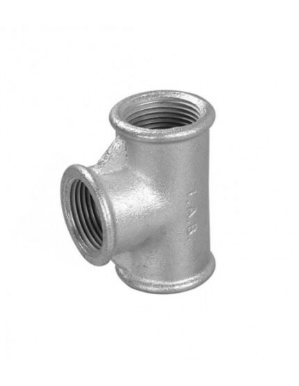 TEE x 006mm 1/4" GALV. "DEMA"
