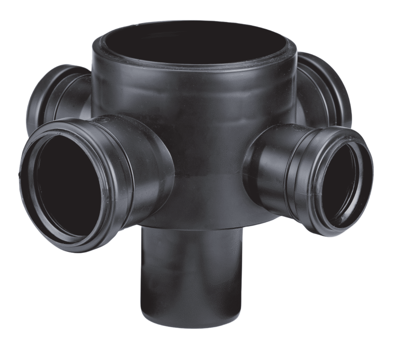 EMPALME ACCESO VERTICAL 063 DURATOP X NEGRO