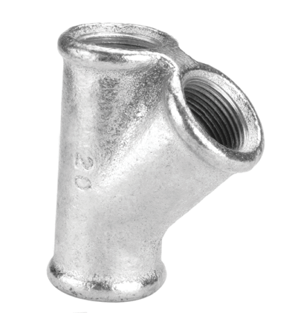 TEE 45 x 051mm 2" GALV. "DEMA"