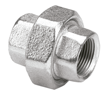 UNION DOBLE CONICA x 013mm 1/2" GALV "DEMA"