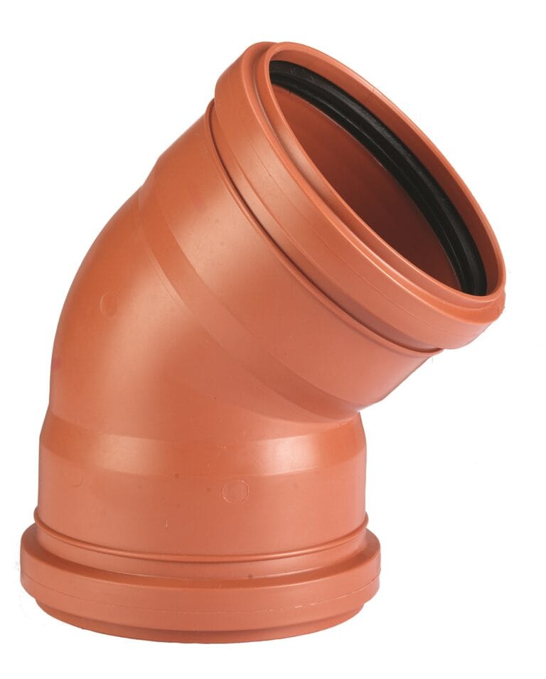 CODO 45 HH DURATOP MARRON x 040