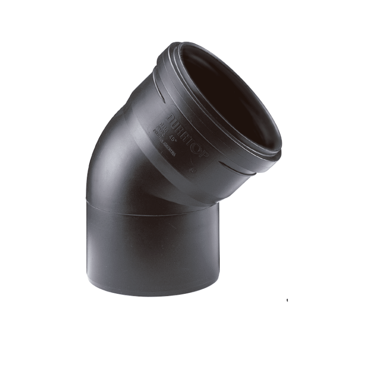 CODO 45 MH DURATOP X x 050 NEGRO