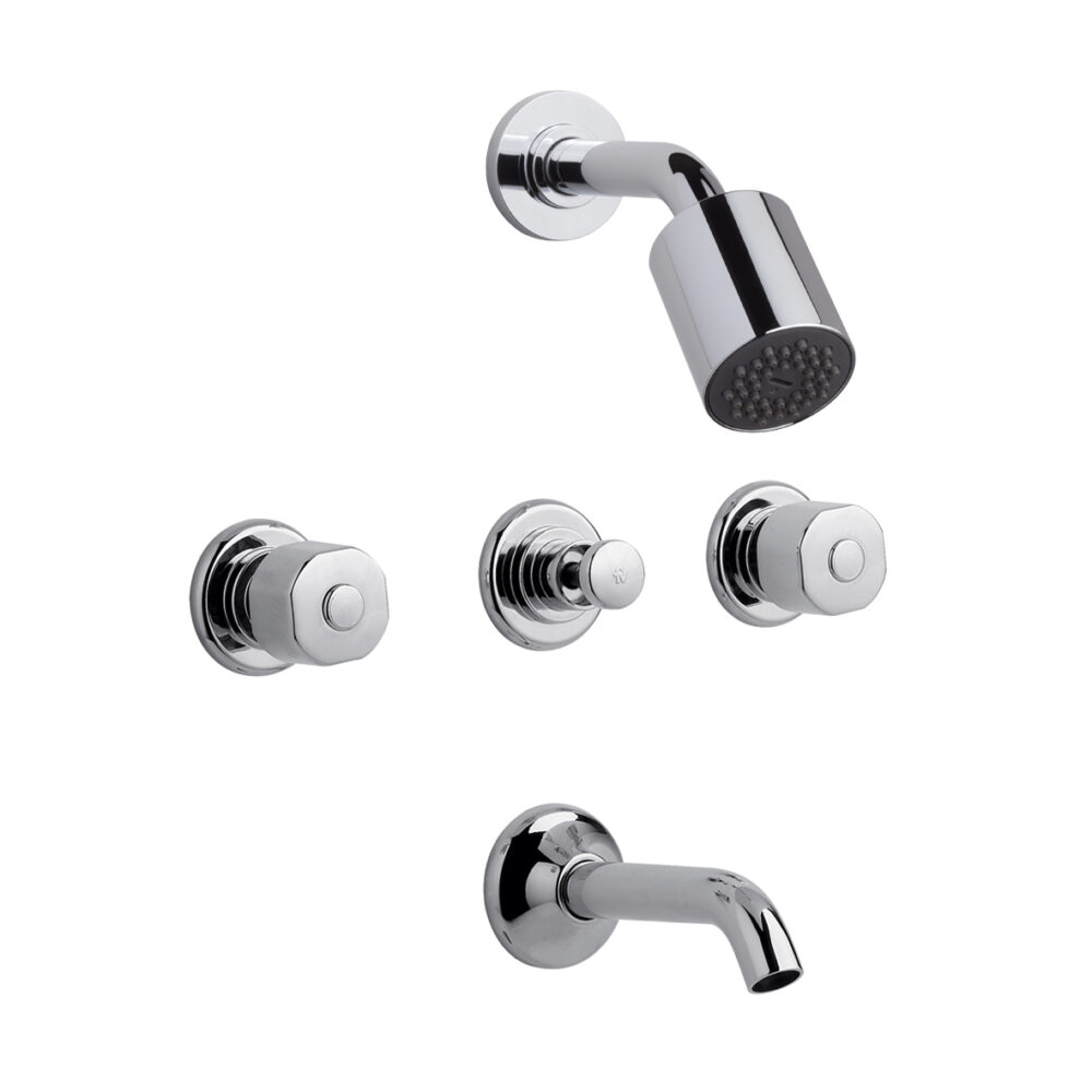 ARIZONA PLUS DUCHA EMB. CON TRANSF. FV CROMO (0103/B1P)