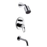 ARIZONA MONOCOMANDO DUCHA EMBUTIR C/TRANSF FV CROMO (106/B1)