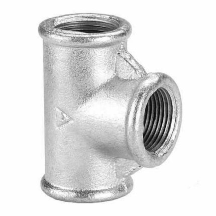 TEE RED. x 013x009mm 1/2 x 3/8" GALV. "DEMA"