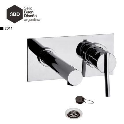 LIBBY MONOCOMANDO LAVATORIO PARED FV CR (0206/39)