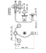 ARIZONA PLUS BIDET FV CROMO ( 0295/B1P )