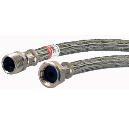 FLEXIBLE MALLA DE ACERO 1/2" X 35 QUEINOX