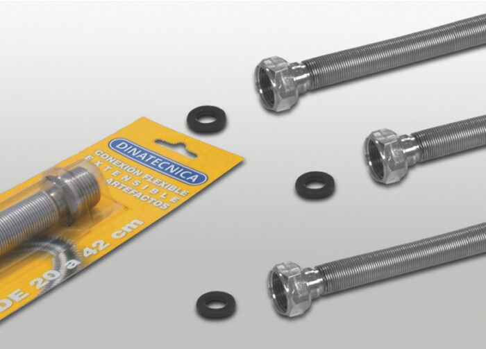 FLEXIBLE APROB GAS NAT.EXTENSIBLE 1/2 x 20/42 (CAFE)