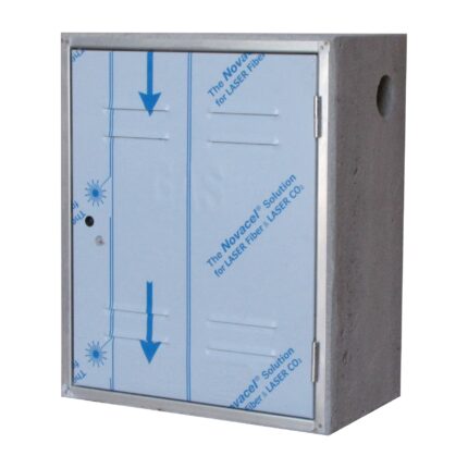 GABINETE CEMENTO.50X40X25 PUERTA A.INOXIDABLE