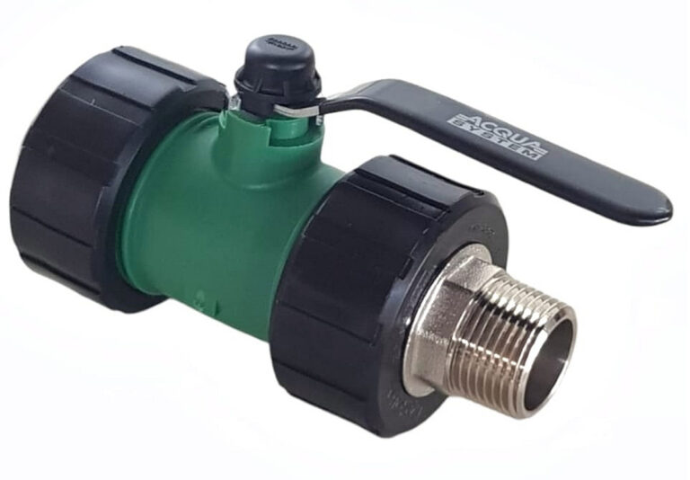 VALVULA ESFERICA C/MEDIA UNION MIXTA RM 25x3/4" ACQUA SYSTEM