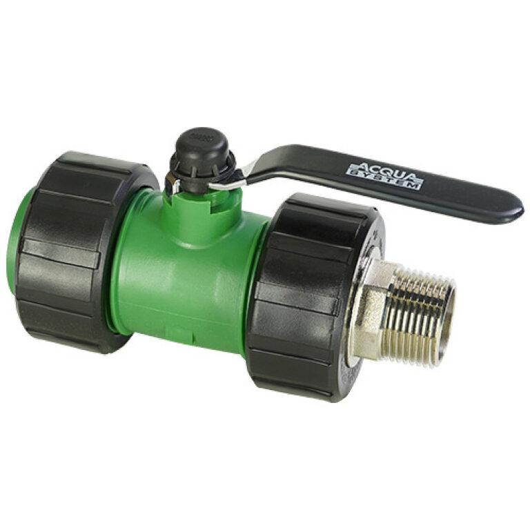 VALVULA ESFERICA C/MEDIA UNION MIXTA RM 50x11/2" ACQUA SYSTEM