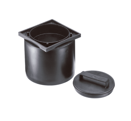 PORTAMARCO TAPA 20X20 DURATOP X NEGRO