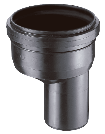 REDUCC EXCENTR DURATOP X 110x063 NEGRO