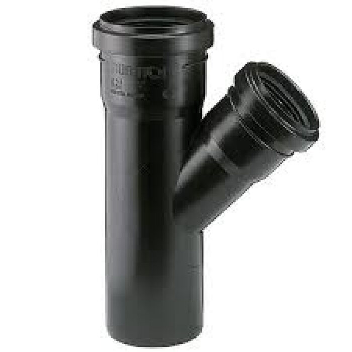 10165110050_A RAMAL SIMPLE 45* 110X050 DURATOP X NEGRO